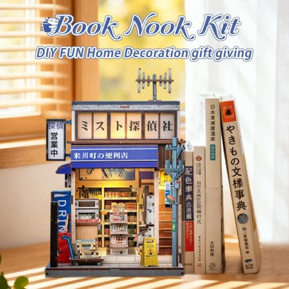 Book Nook Kit DIY Miniature House Japanese Convenience Store