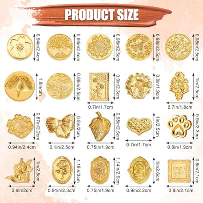 Wax Seal Stamp Kit (21 Count)