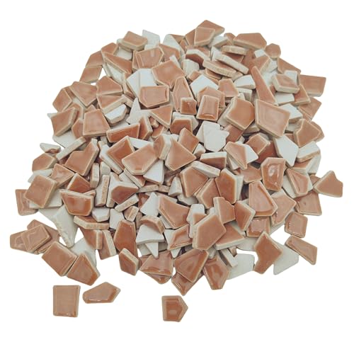 1.1LB Irregular Ceramics Mosaic Tiles (350 Count)