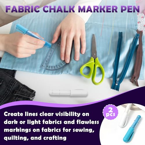 2PCS Sewing Chalk for Fabric (2 Count)