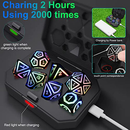 Rechargable DND Dice Set