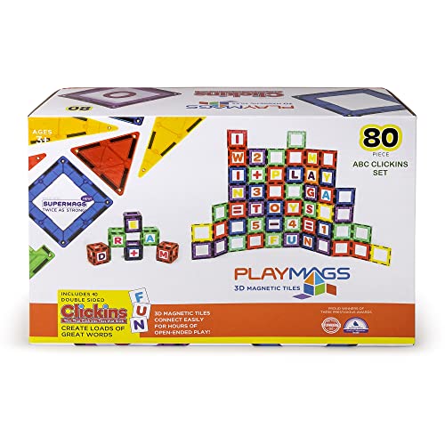 Magnetic Tile Building Set (70.5479 Ounce)