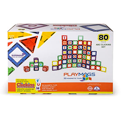 Magnetic Tile Building Set (70.5479 Ounce)