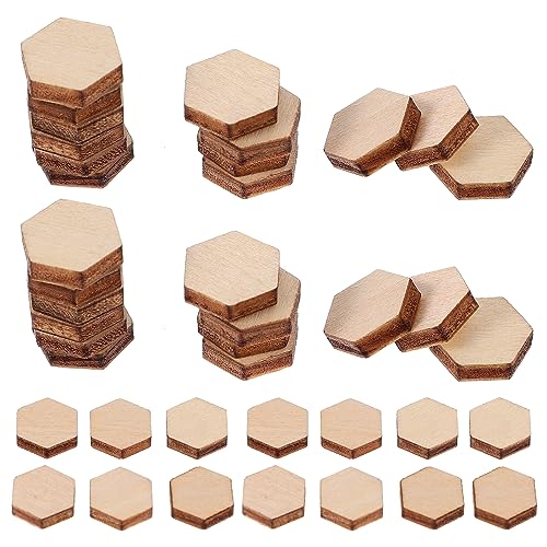 Hexagon Wood Pieces