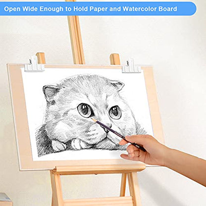 White Bull Clips Thickened (10 Count)
