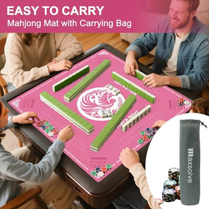 Mahjong Mat with Carrying Bag