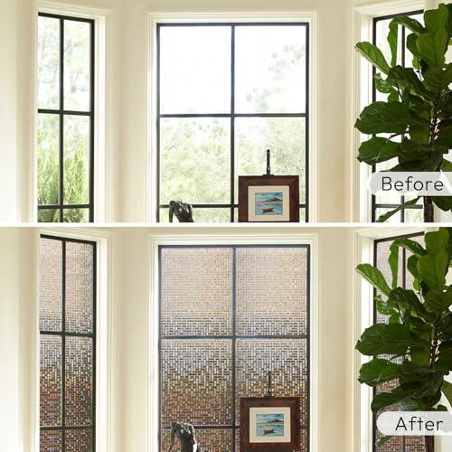 Window Privacy Film (14.3698 Sq Ft)