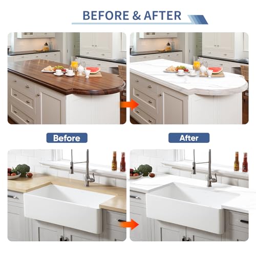 White Epoxy Marble Countertop Paint Kit (82 Fl Oz)