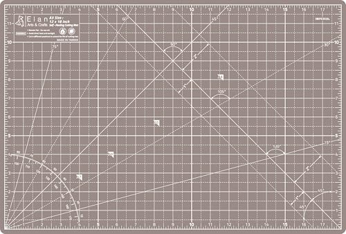 Cutting Mat A3 Black & Taupe