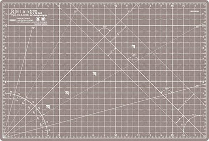 Cutting Mat A3 Black & Taupe