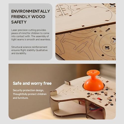 DIY Wooden RC Drone Kit for Beginners