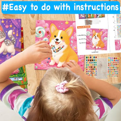 Gem Sticker Kit for Kids