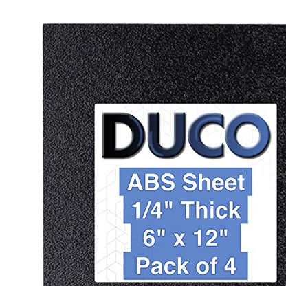 Duco ABS Plastic Sheet 1 (4 Count)