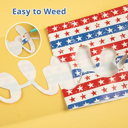 Patriotic HTV Heat Transfer Vinyl