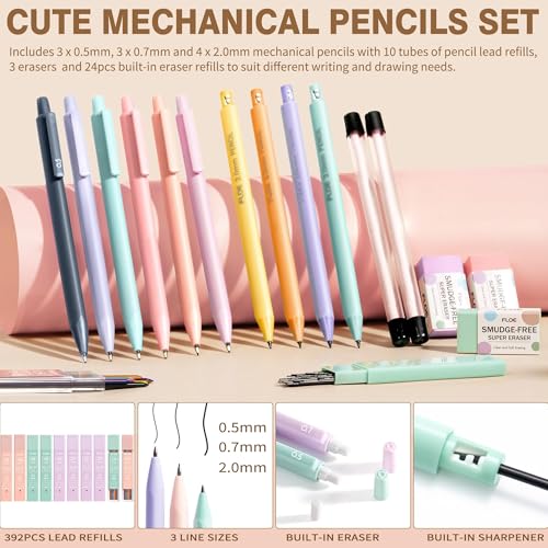 62PCS Aesthetic Back to School Supplies w (62 Count)