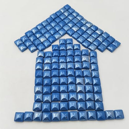 1.1lb Crystal Glass Mosaic Tiles for Crafts (150 Count)
