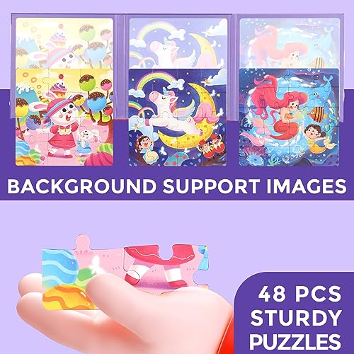 Magnetic Puzzles for Toddlers 1 (48 Count)