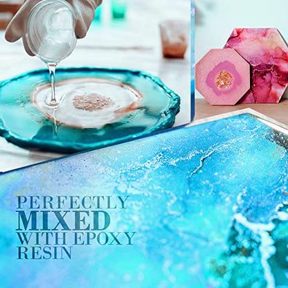 Turquoise Blue Mica Powder for Epoxy Resin 100g