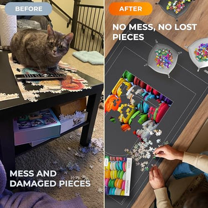 Jigsaw Puzzle Mat Roll Up