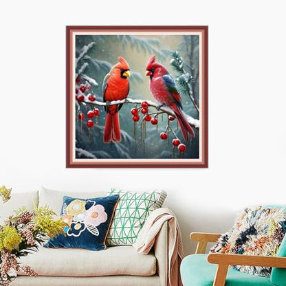 Stamped Cross Stitch Kits Full Range of Embroidery Needlework Starter Kits for Beginners Adults 11CT Embroidery Patterns Art Crafts DIY Needlepoint Kits