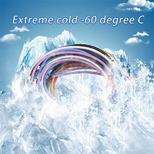 16 AWG Silicone Wire Kit 10 Color Each 5ft Stranded Tinned Copper (50 Foot)