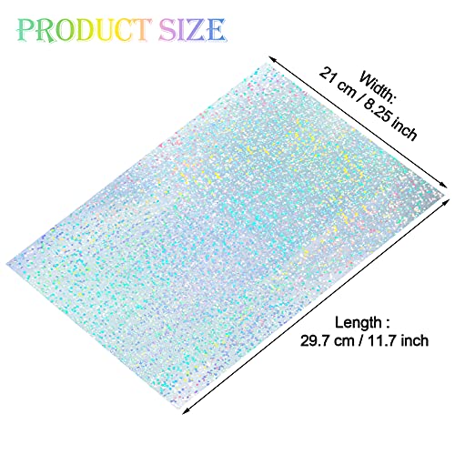 24 Sheets Holographic Sticker Paper (24 Count)