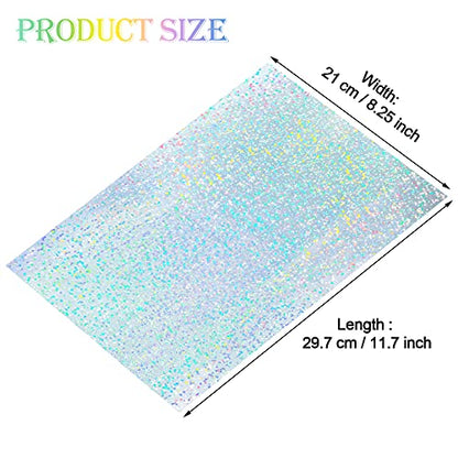 24 Sheets Holographic Sticker Paper (24 Count)