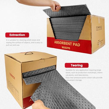 Oil Absorbent Pads 200 (200 Count)