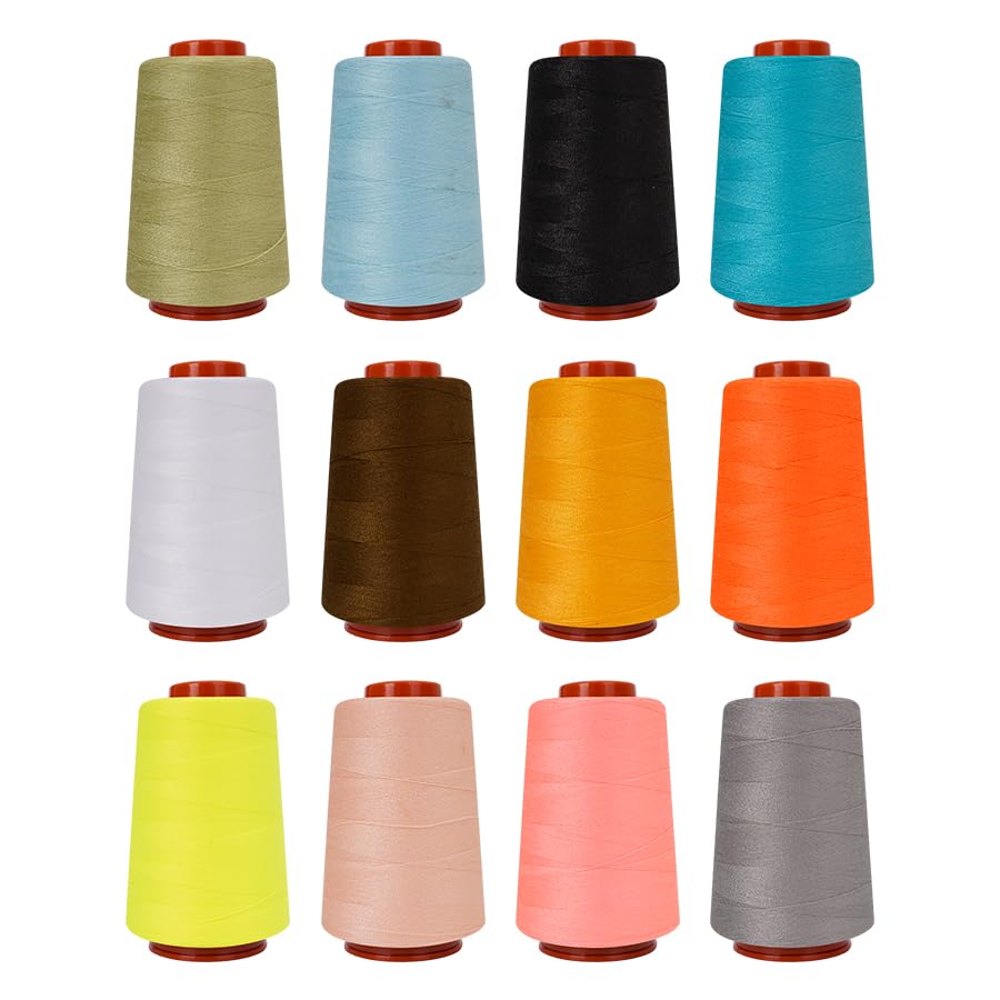 Polyester Sewing Thread Kit (9600 Foot)