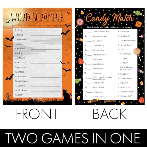 Halloween Games Pack (25 Count)