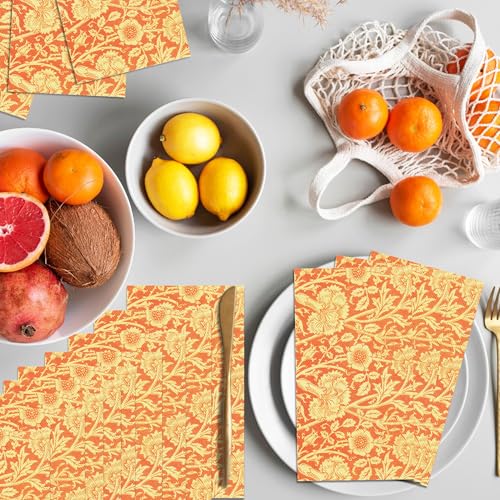 Vintage Floral Paper Napkins