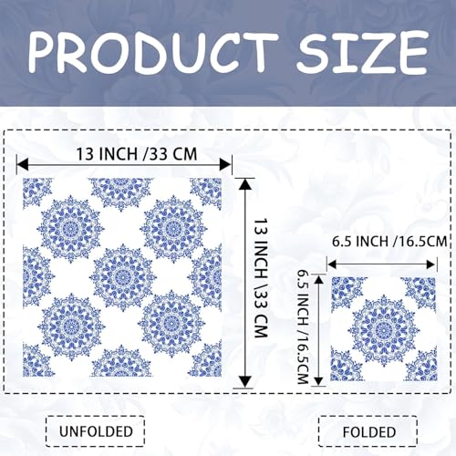 42 Pack Assorted Floral Napkins Decoupage Decorative (42 Count)