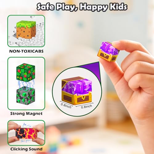 500PCS Magnetic Blocks for Kids Ages 4 (500 Count)