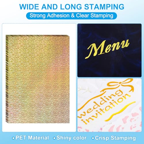 11.7x8.3" Hot Stamping Foil Paper Sheet (20 Count)