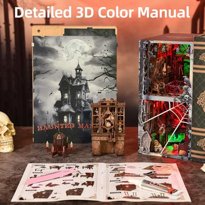 Haunted House Halloween Book Nook Kit