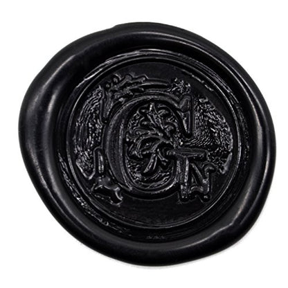 Black Mini Glue Gun Sealing Wax Stick for Hallowen Decor (16 Count)
