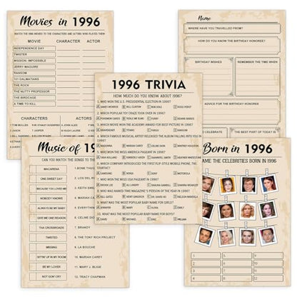 30th Birthday Party Games
