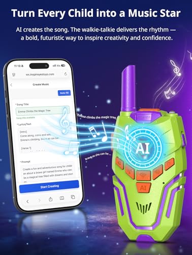 AI Walkie Talkies for Kids Rechargeable