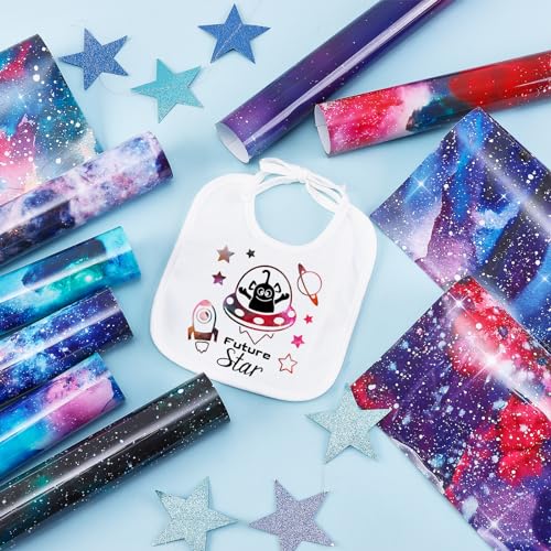 Starry Sky Galaxy Heat Transfer Vinyl