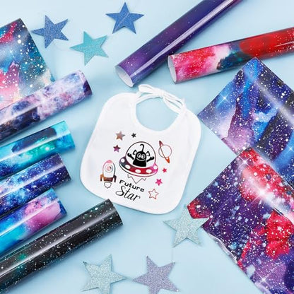 Starry Sky Galaxy Heat Transfer Vinyl
