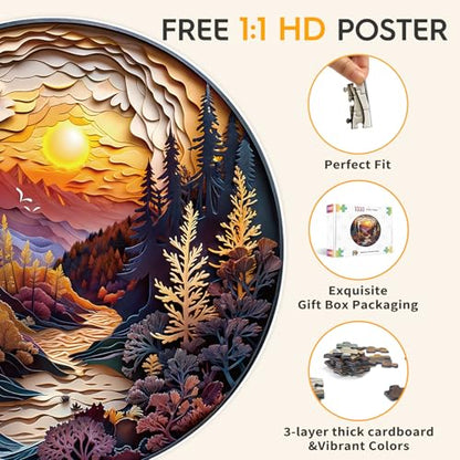Puzzles for Adults 1000 Pieces (1000 Count)