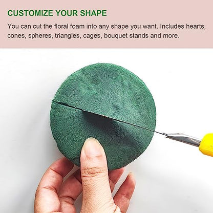 12Pcs Round Floral Foam Blocks