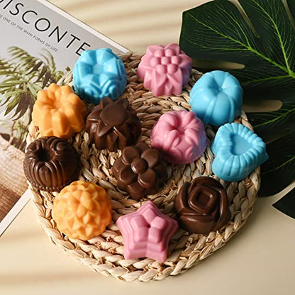 3 Pack Flower Molds Silicone