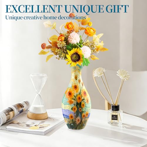 3D Puzzles Vase for Adults