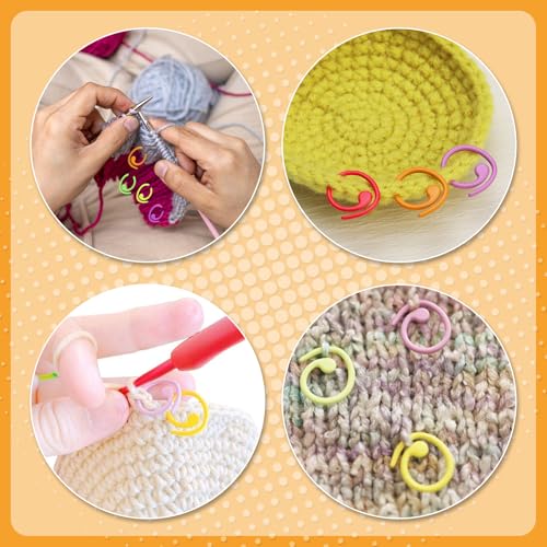 100Pcs Metal Stitch Markers