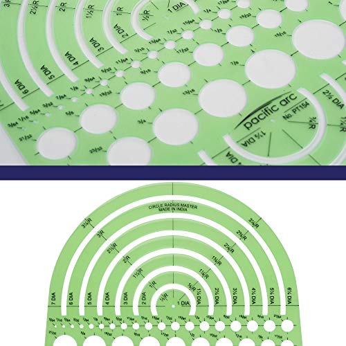 Circles Radius Master Template Guide