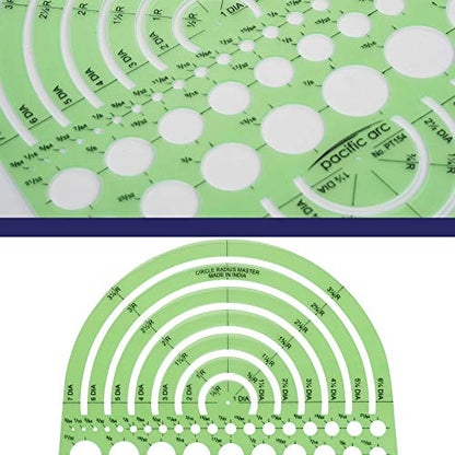 Circles Radius Master Template Guide