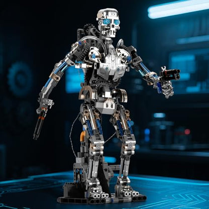 Mechanical Skull Robot Building Set for Adult