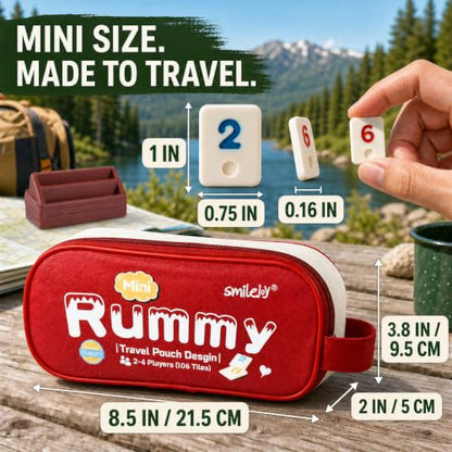 Mini Rummy Cube 4 Players Edition