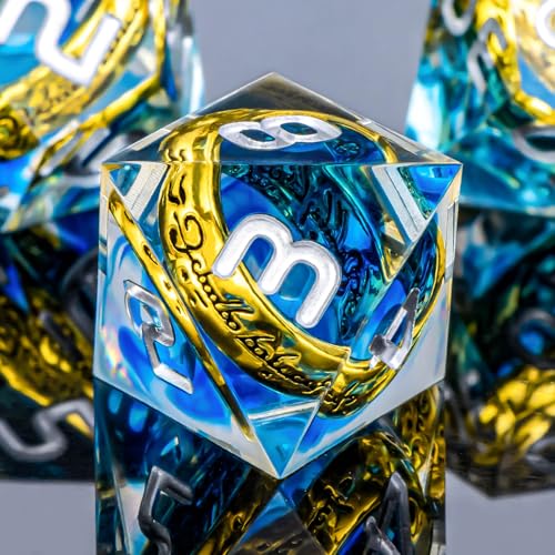 Magic Lord Rings DND Dice Set with Box